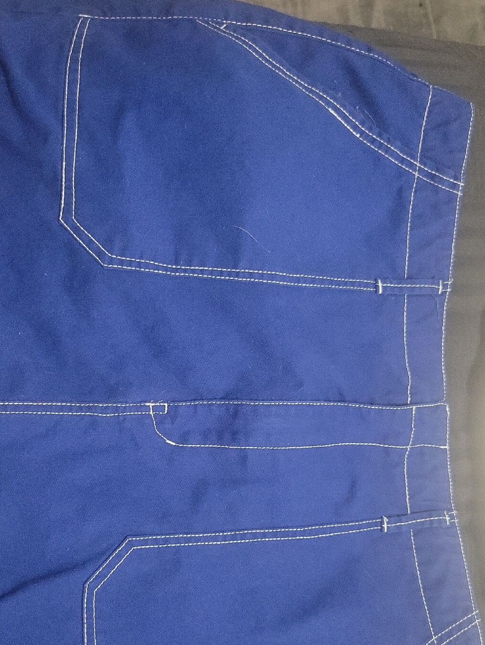 wild fable Blue Skirt with White Topstitching